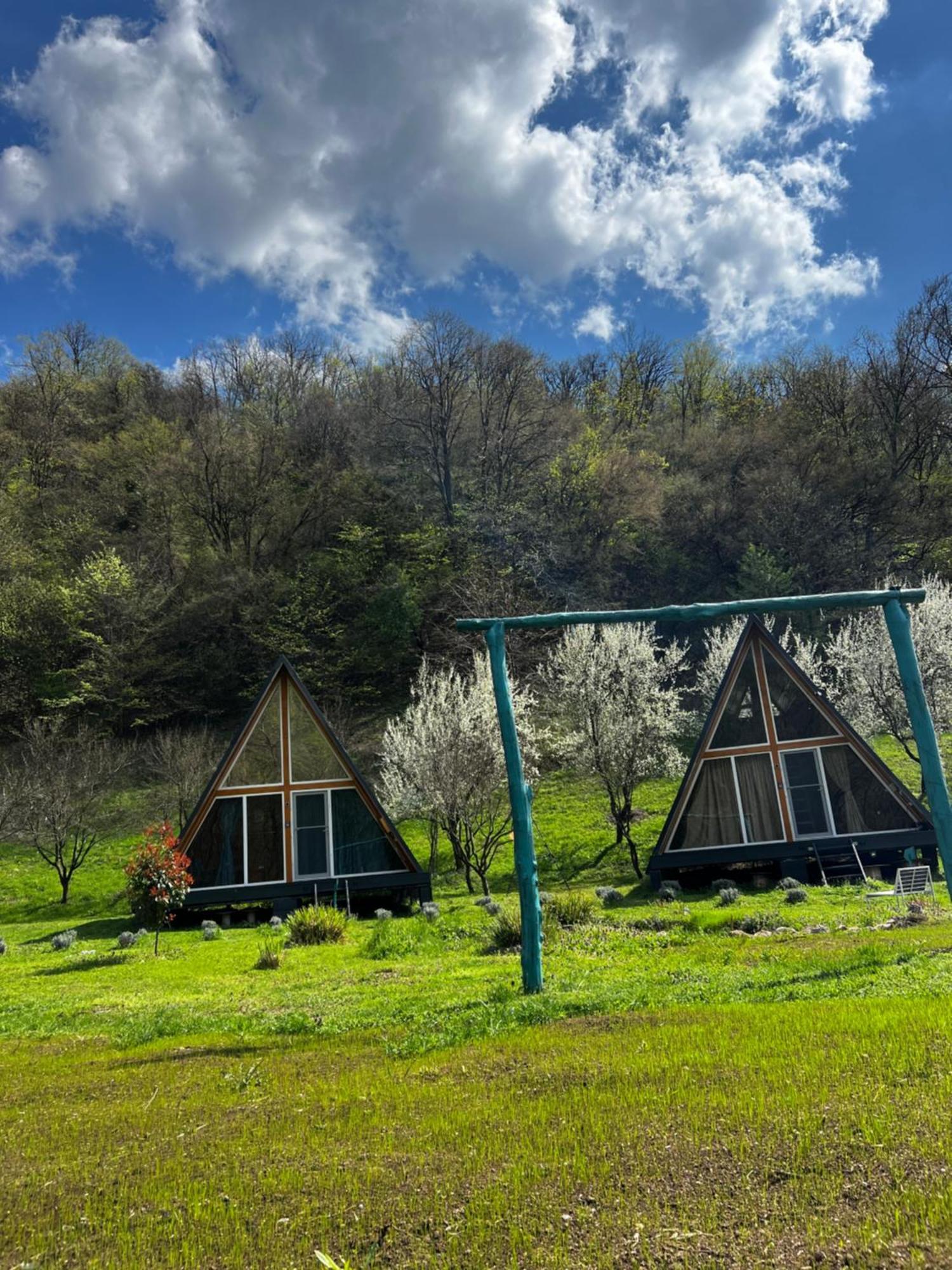 Cabane A-Frame Svinita Esterno foto