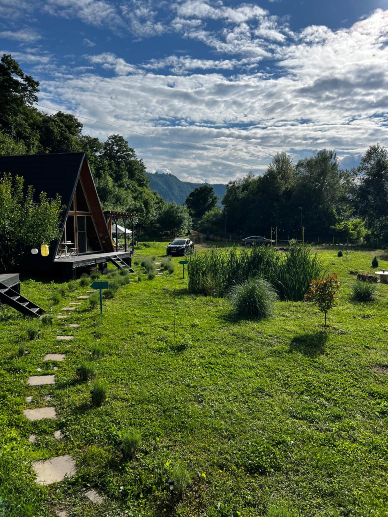 Cabane A-Frame Svinita Esterno foto