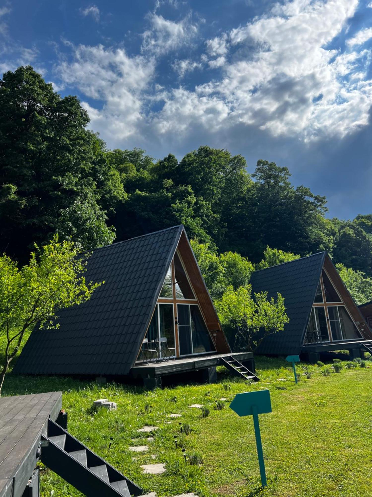 Cabane A-Frame Svinita Esterno foto